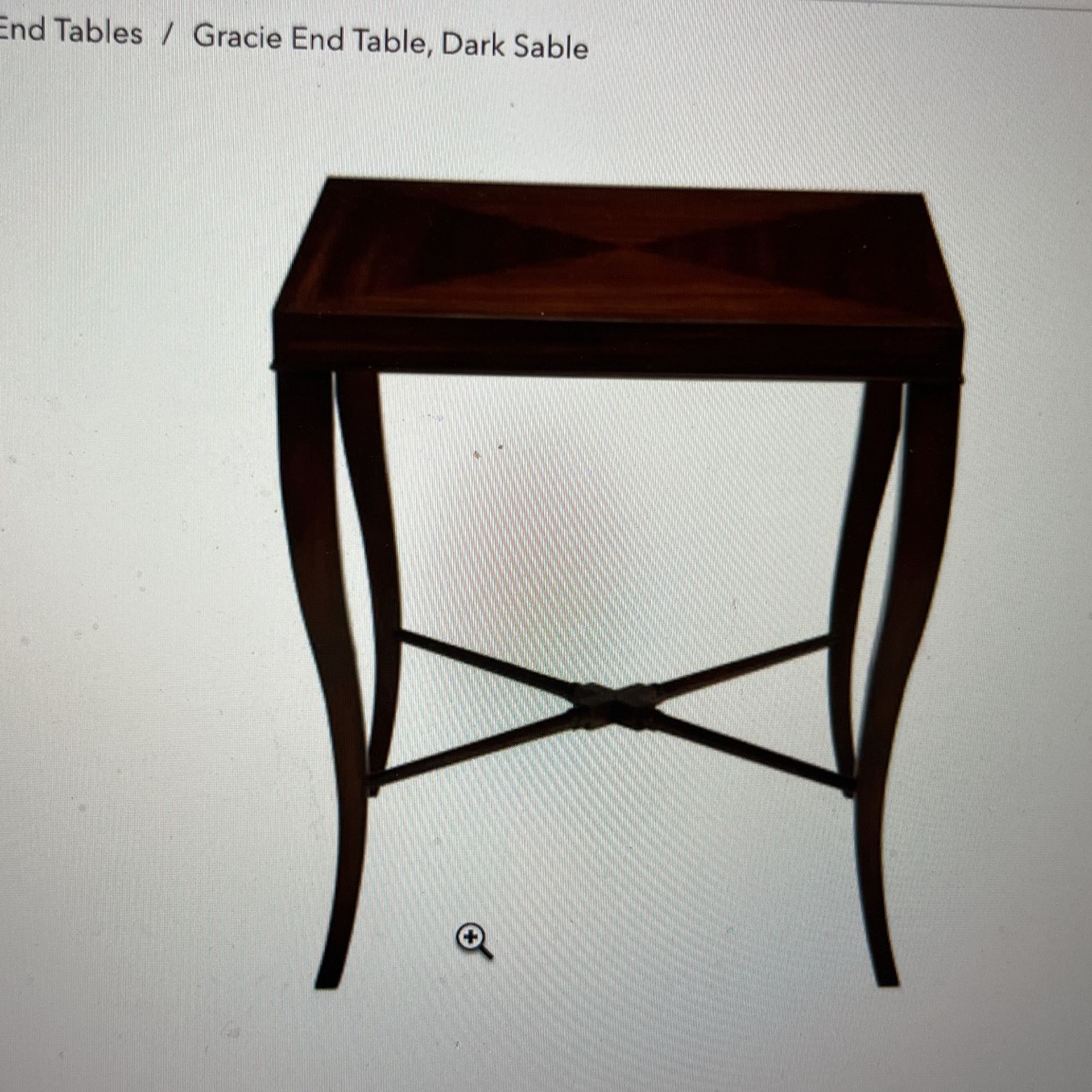 Ethan Allen Gracie Side Table