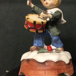Porcelain Drummer Boy Figurine