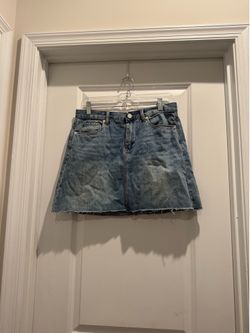 Blank NYC Light Blue Denim Mini Skirt size 28