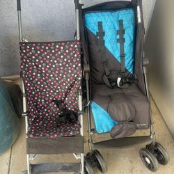 2 Lightweight Umbrella Strollers – Cosco & Summer brand