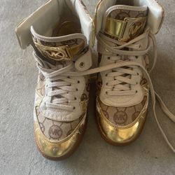 MK Sneakers with Built Up Heels 