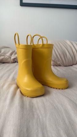 Toddler Yellow Rain boots