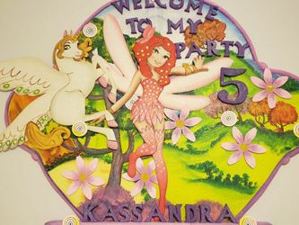 Mia and Me Birthday Party Decor