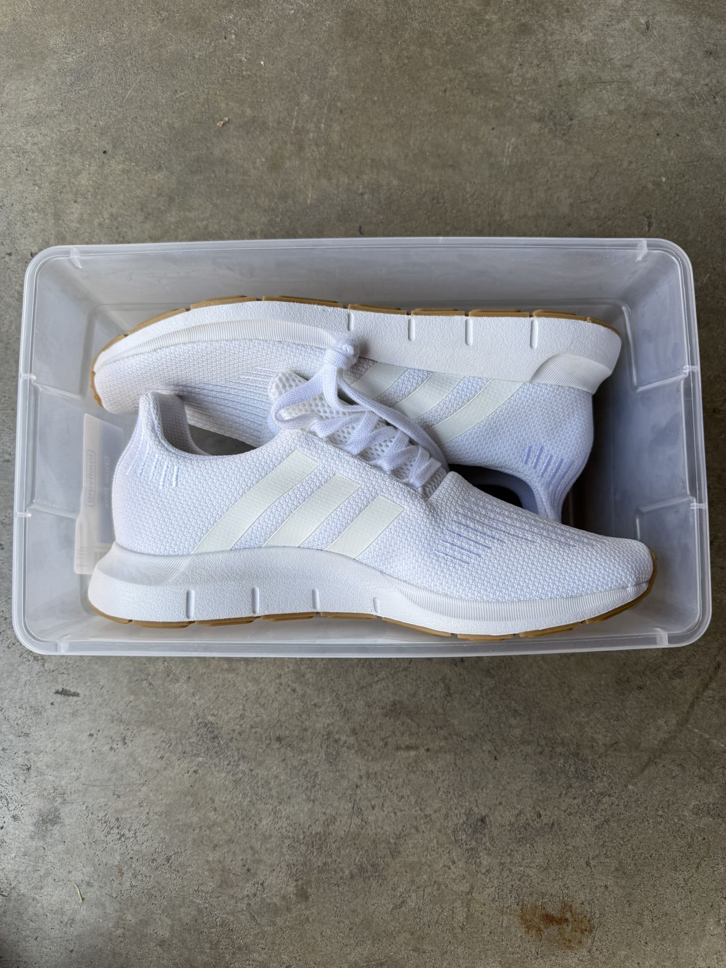 Adidas Swift Run 1.0 White Men’s 9
