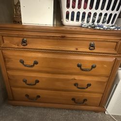 Solid Wood Dresser 