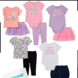 Baby Girl Garanimals Tutu Skirt Ruffled Pants Clothing Lot Onesie Shirts Shorts Skirt  18M 18 Months Ropa De Nina De 18 Meses