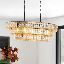 3-Tier Large Modern Chandelier