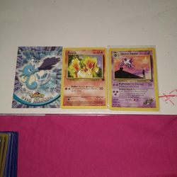 Pokemon Cards Topps And First Edition