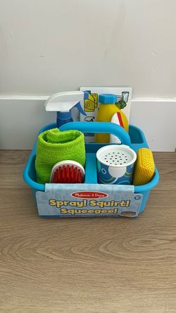 Melissa and Doug spray squirt squeegee cleaning set