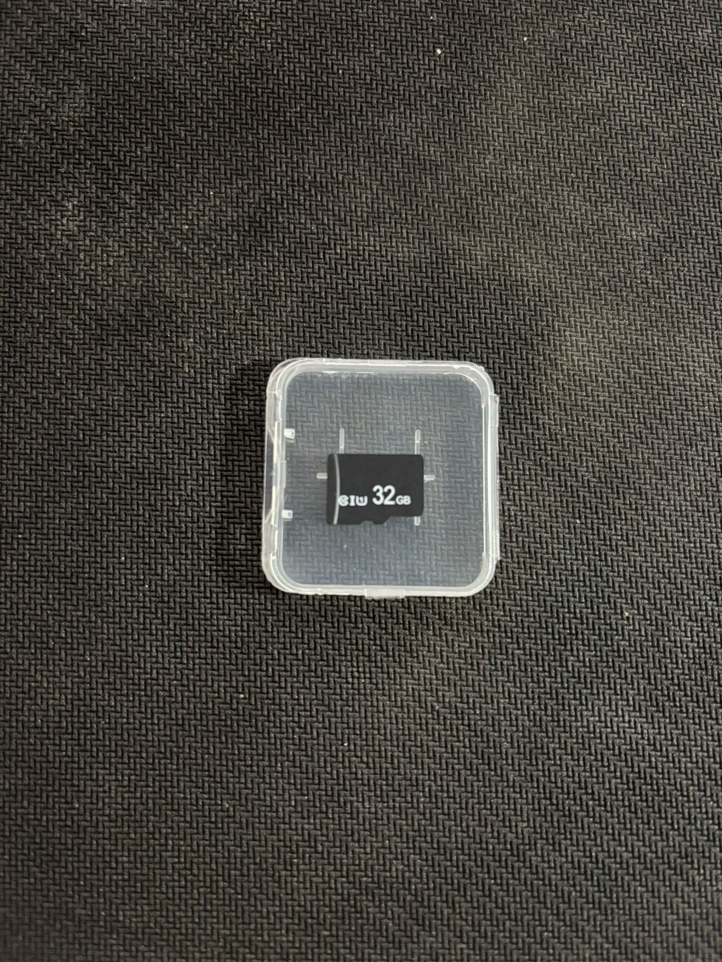 32GB Micro SD Memory Card with OEM PNY Adapter – NEW, High Speed