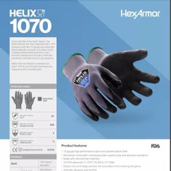XS Black Knit Wrist Foam Nitrile Palm Cut Resistant Glove Pair (103 Pairs)