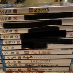 WiiU And Wii Games (see Description For Prices)