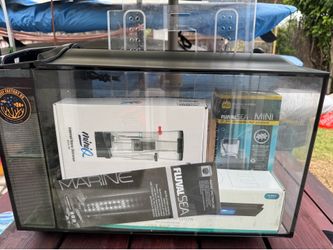 Fluval 13 Gallon Saltwater/Reef FULL Aquarium Setup