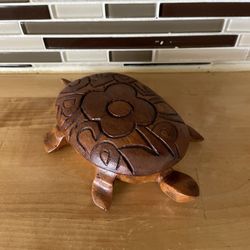 Turtle Wood Box 