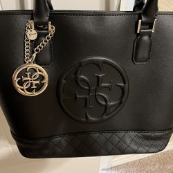 Guess black purse with dust bag