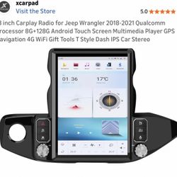 Jeep Wrangler JL Or Gladiador 2018-2023 CarPlay Large Screen Radio 