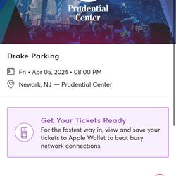 Drake Tickets Plus Parking 