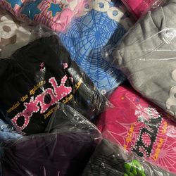 Sp5der, Denim Tears , Hellstar ,Nike ETC