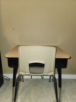 School Desk and Chair