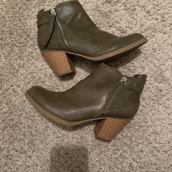 Olive Green Boots