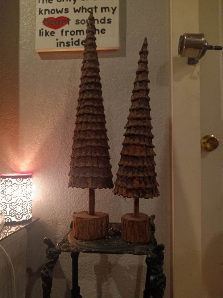 Trees And Candle Stands