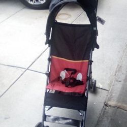 Mickey Mouse Stroller Like New 