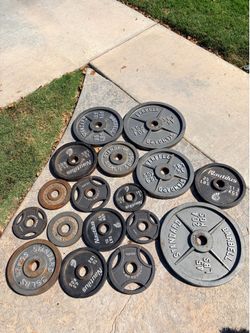 310 lbs of Olympic Weights