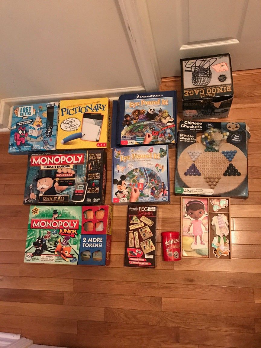 Lot Of Board Games