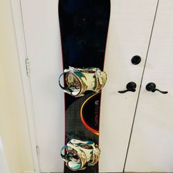 162cm Burton Snowboard with Bindings