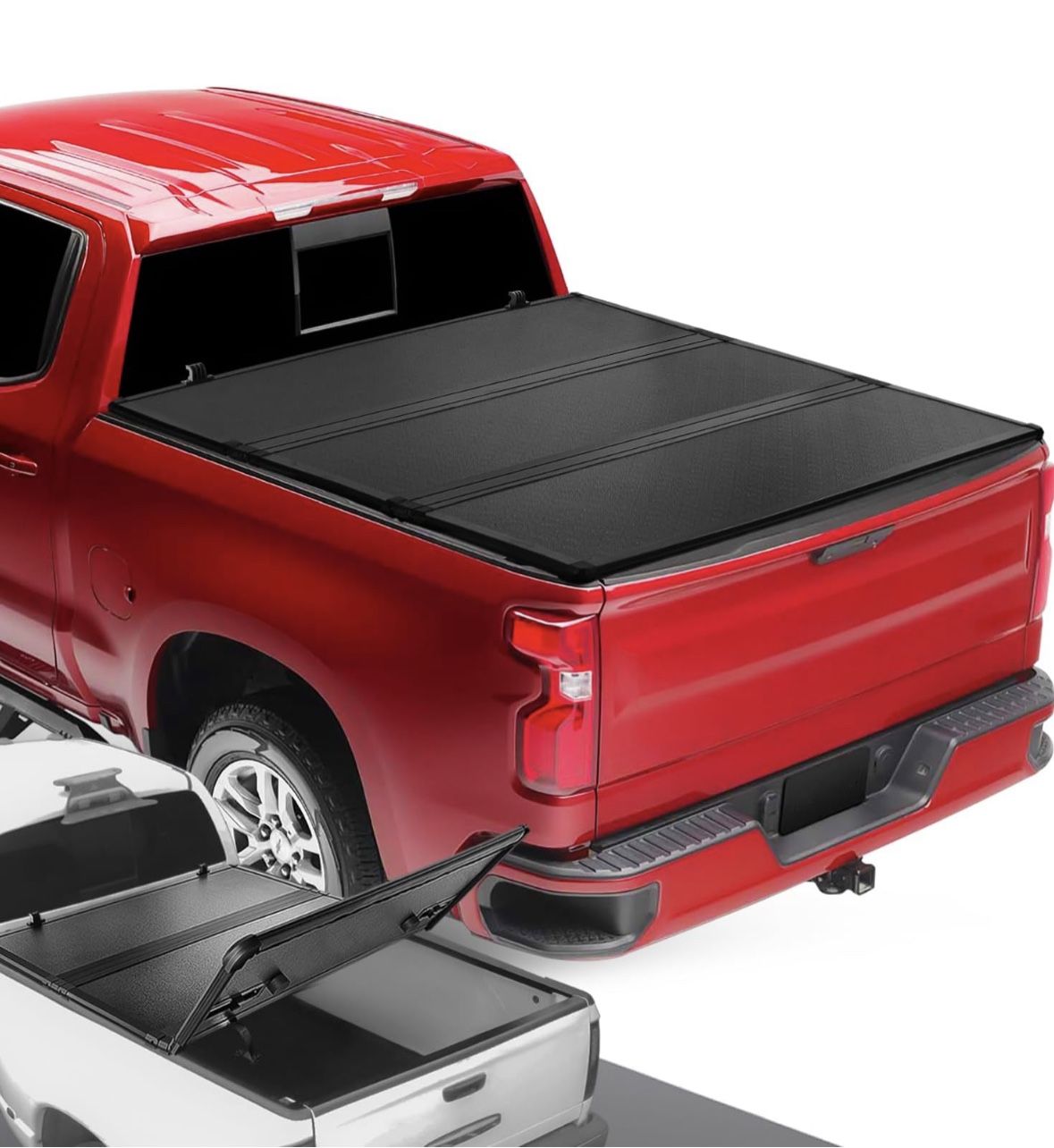 Silverado/Sierra 5'8ft Bed Cover Hard Top Trifold