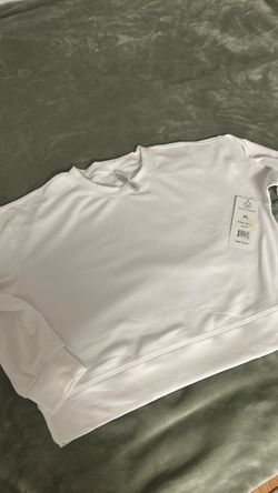 White Crewneck Sweatshirt Size XL