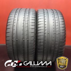 Set of 2 Tires LikeNEW Goodyear Eagle F1 Asymmetric 5 Run Flat 275/30R20 #88536
