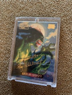 Hulk 2099 and Spider-Man Marvel Cards