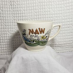 Vtg Maw & Paw "Maw Come Git Yer Coffee Mug Hillbilly Humor Japan  .  
