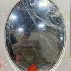 Wall Mirror 26x20 Oval Bathroom