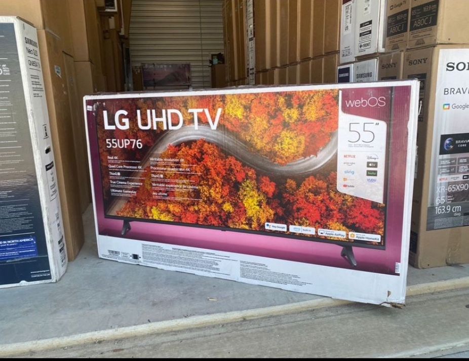 55 “ LG Smart 4K LED HDR TV