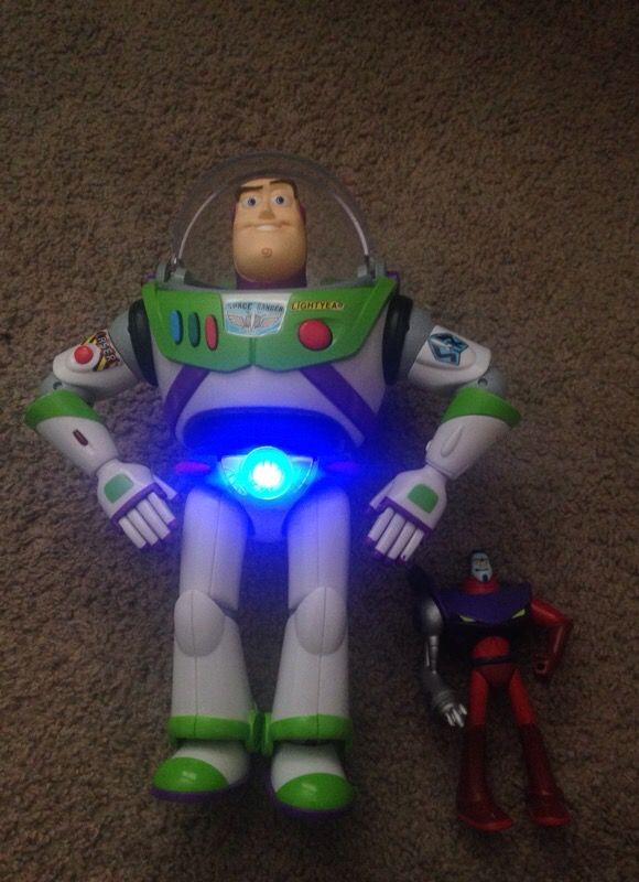 Rare utility belt buzz lightyear Disney collection with warp Darkmatter of star command