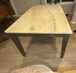 Table and 4 chairs