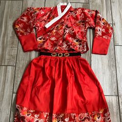 Kid Custom Asian Style Dress Outfit 