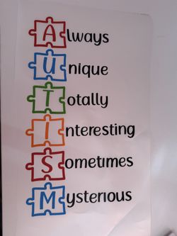 Autism Decal Sticker 