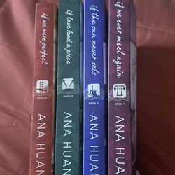 If love book series bundle by Ana huang sprayed edge