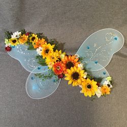 Blue sky and sunshine wings