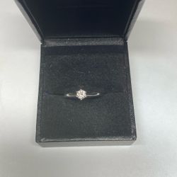 White Gold Diamond Solitaire 