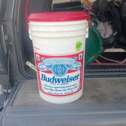 Vintage Budweiser Bucket Cooler 