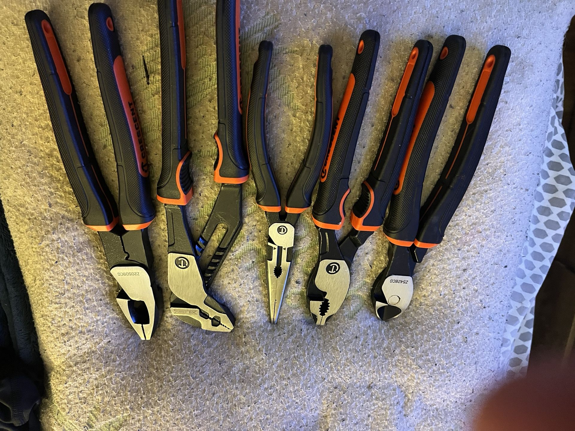 CRESCENT - Z2 5Pc Mixed Dual Material Plier Set (Z2SET5CG)