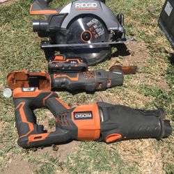 Ridged Sawzall Saw And Multi Tool