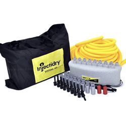 WITHOUT THE GRAY ADAPTER Injectidry Direct‑It “IN” Universal Air Mover Adapter 