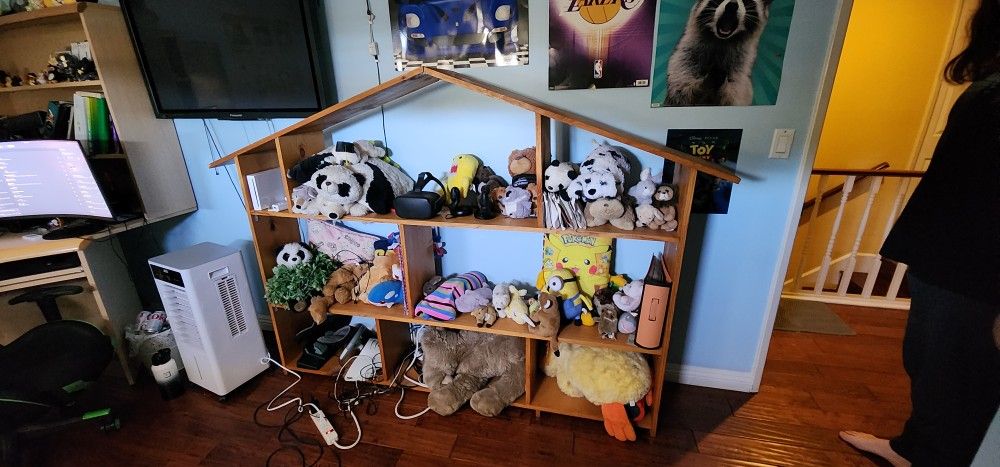 Bookshelf (Not Including The Dolls)