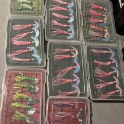 Sockeye Salmon Hoochie Spinner Fishing Tackle