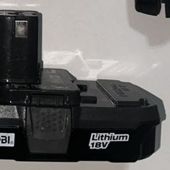 RYOBI ONE+ 18V Lithium-Ion 1.3 Ah Battery